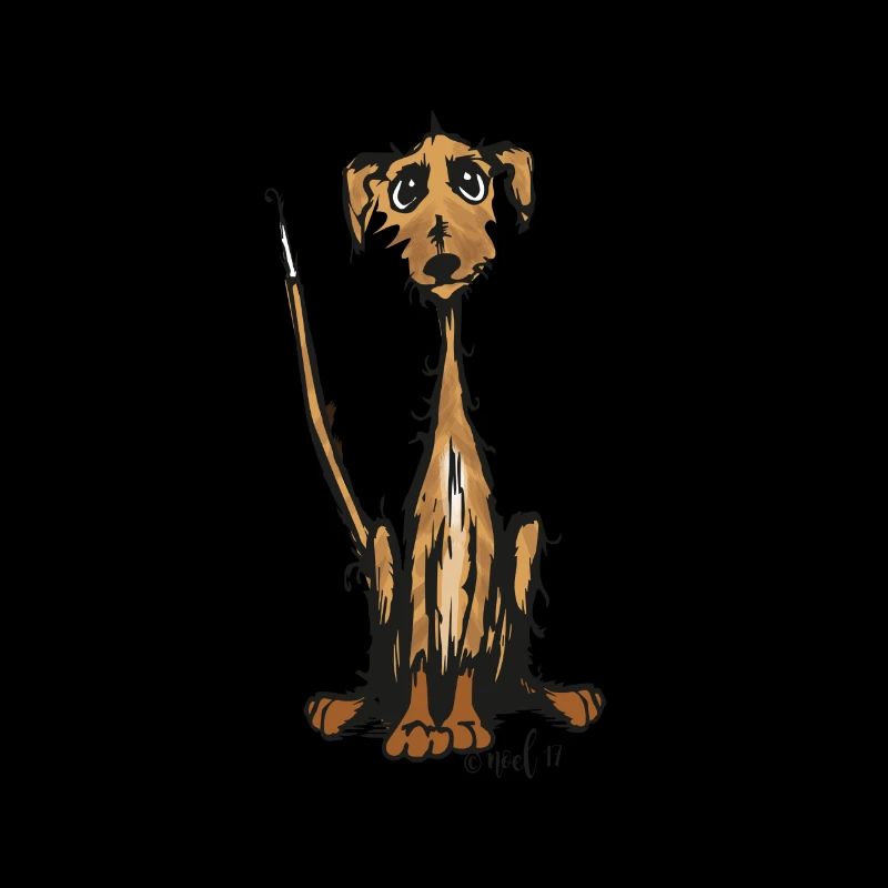 gestromter Hund
