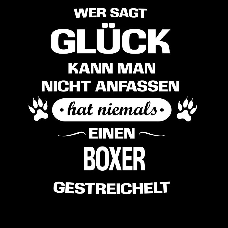 Glueck Hund BOXER