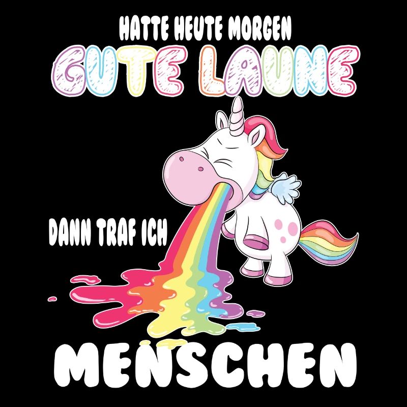 Gute Laune Einhorn Shirt