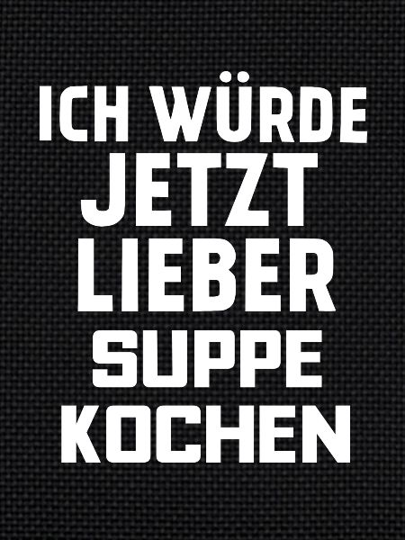 SUPPE KOCHEN