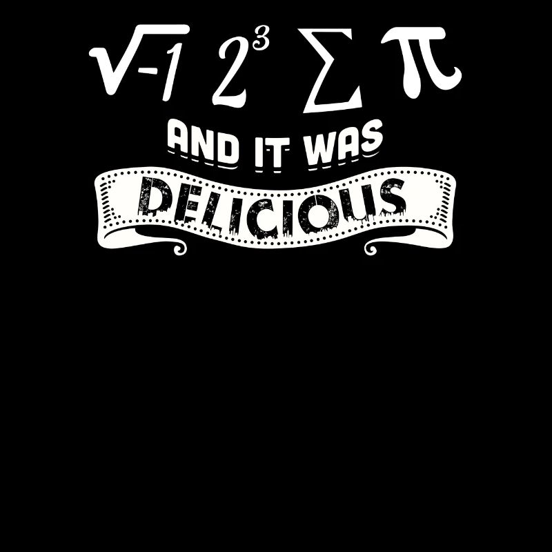 Ich aß etwas Kuchen und es war köstlich Pi Tag Math