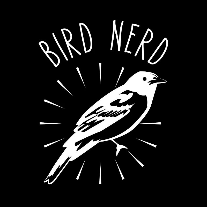 Vogel-Nerd-T-Shirt - lustiger Bird-Watching Birding