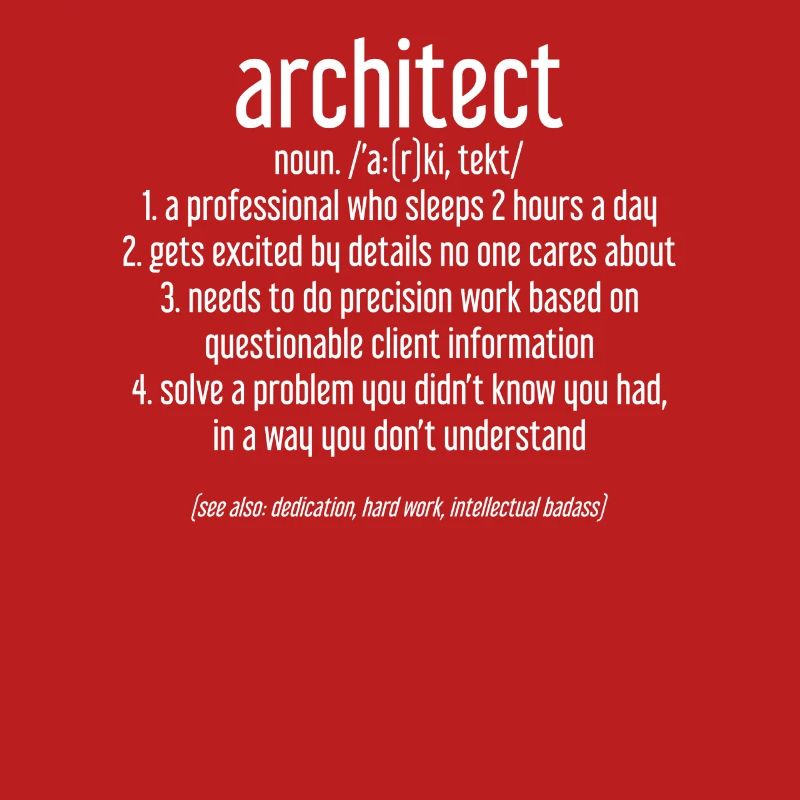 ARCHITECT - ARCHITECT - BUILDING - DRAWING