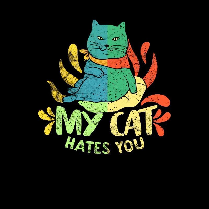 Mon chat vous déteste