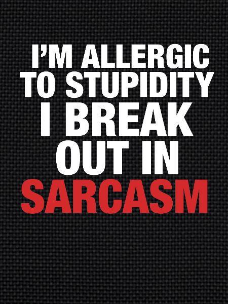 Sarcasm
