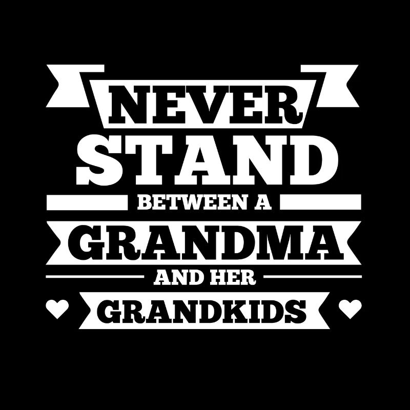Never stand between grandma and grandkids