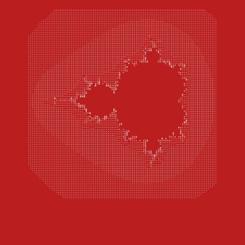 nerd mandelbrot ascii code programmer pc hacker IT