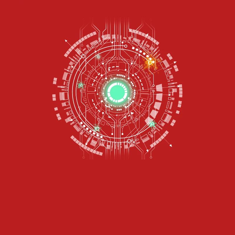nerd CPU core computer code pc board spaceship