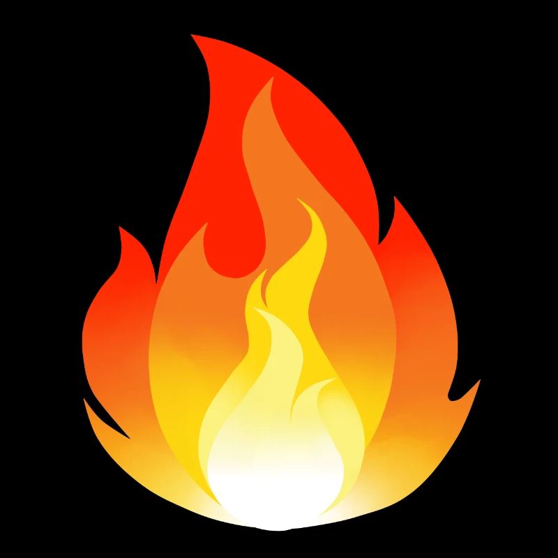 Fire Inferno Flame Dessin animé Inferno Fire Fiery