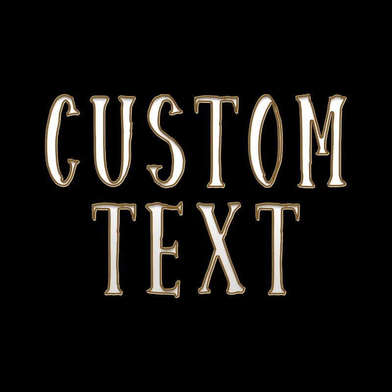 Custom text