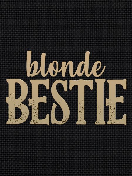 Bête blonde