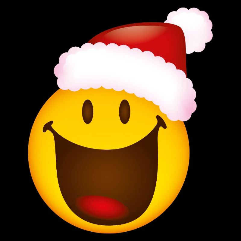 Smiley Glossy Big Happy Christmas