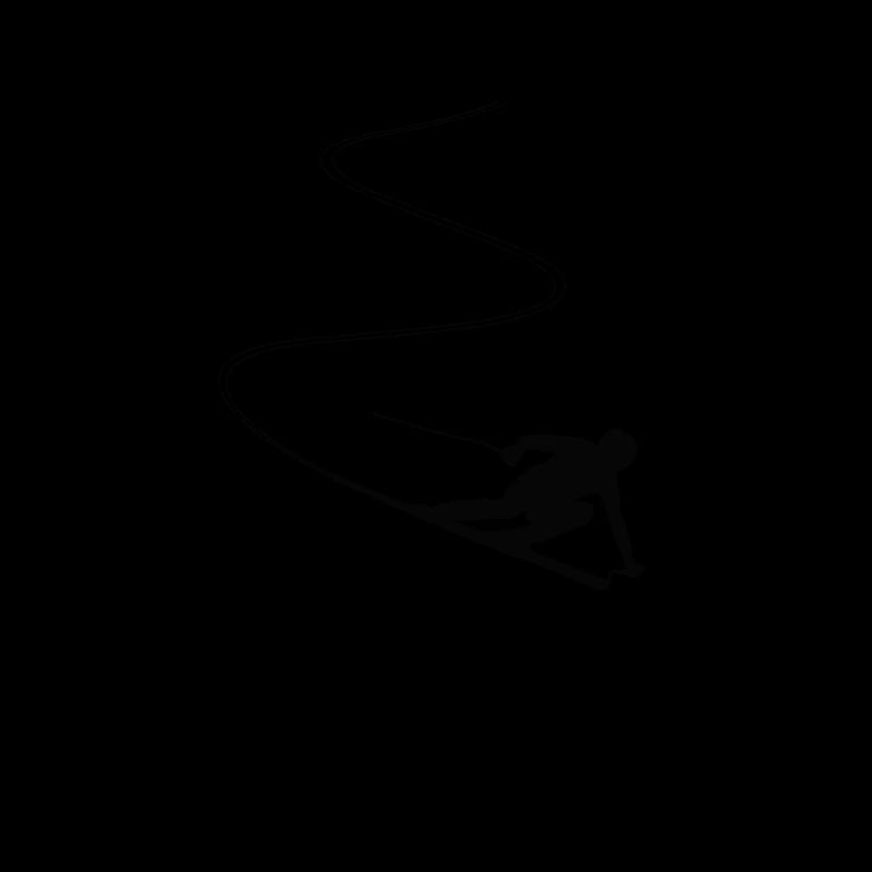 Skier skiing winter sport