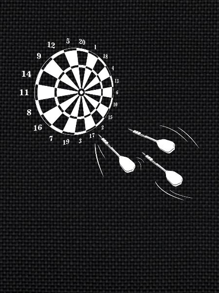 Jeu de fléchettes