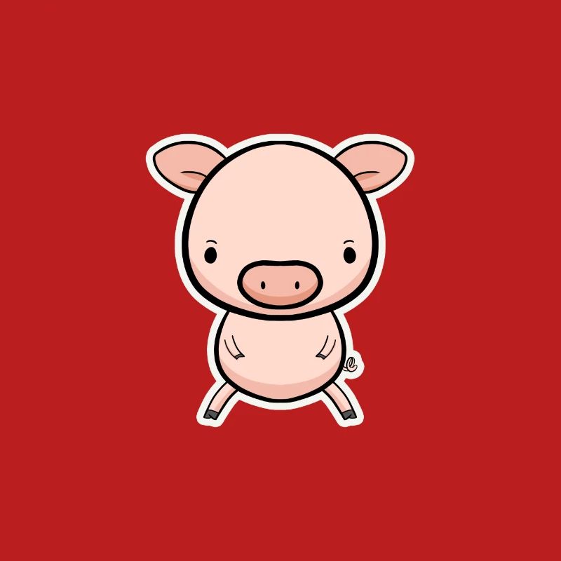 Dessin animé de cochons