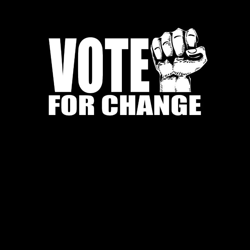 VOTE FOR CHANGE - Wahl 2020, Faust - Abstimmung Geschenk