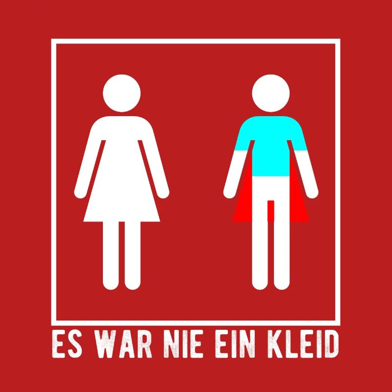 Es war nie ein Kleid – Immer ein Superhelden-Cape