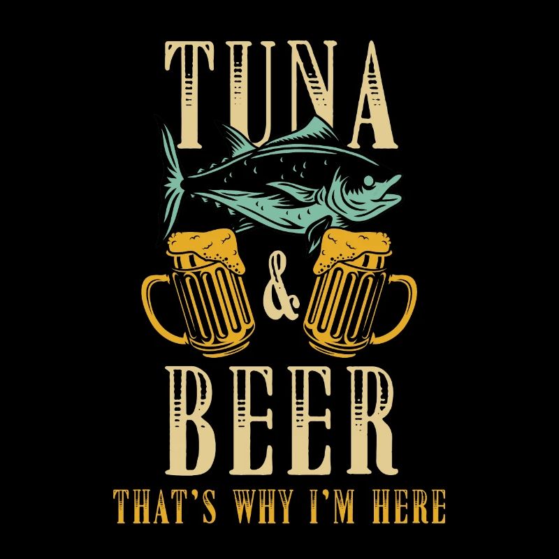 Thon et bière disant