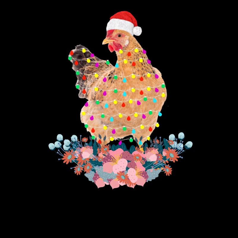 Chicken Merry Christmas