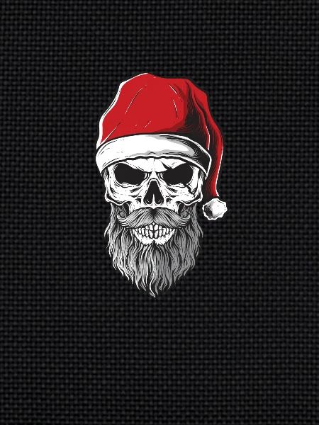 Santa Clause Heavy Metal