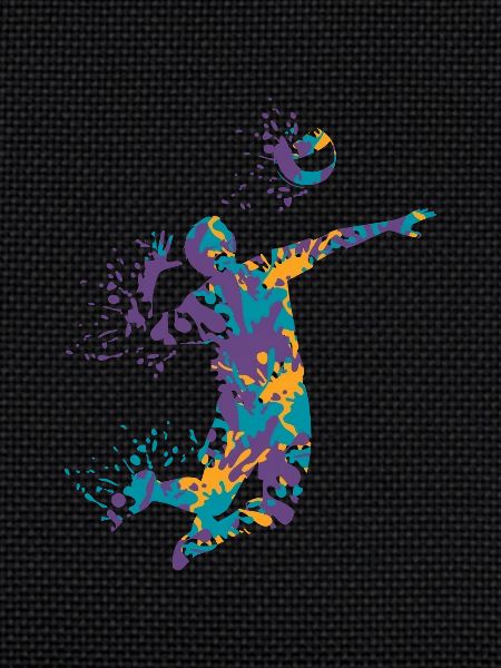 Volleyball splash