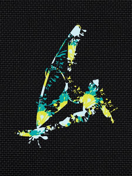 Wind surfing splash