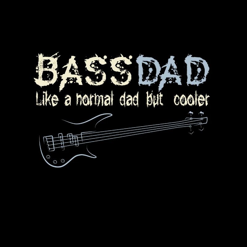 Papa guitare basse