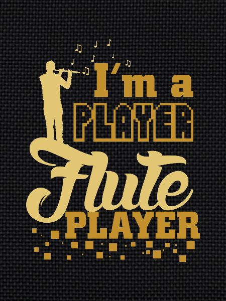Transverse flute saying