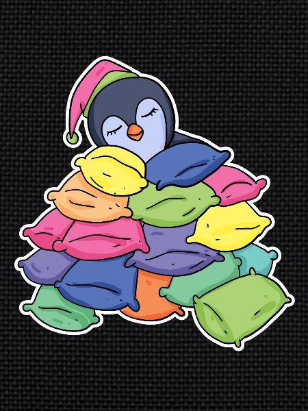 Sleeping penguin