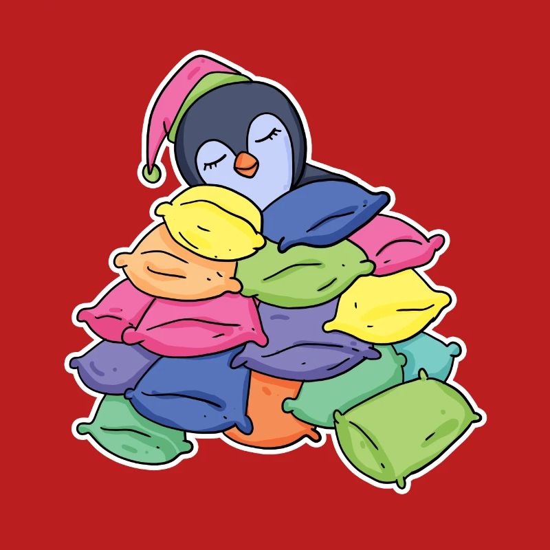 Sleeping penguin