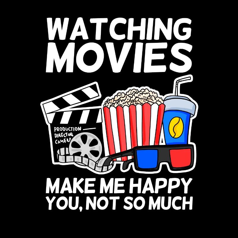 Cinéma cinéma disant pop-corn cadeau de télévision