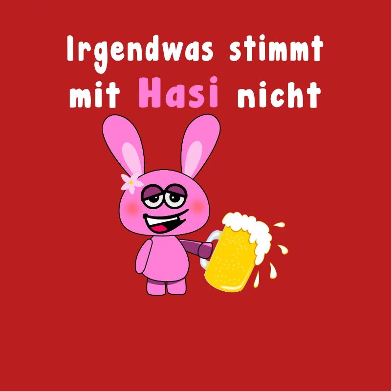 Something Is Wrong With Hasi Pink Drunken Rabbit