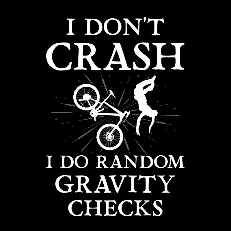 MTB Mountainbike Downhill Spruch