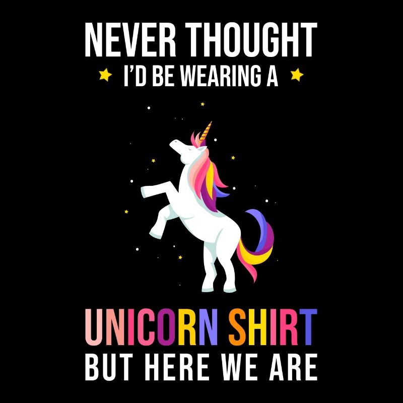 Einhorn Shirt Spruch lustiges Einhorn