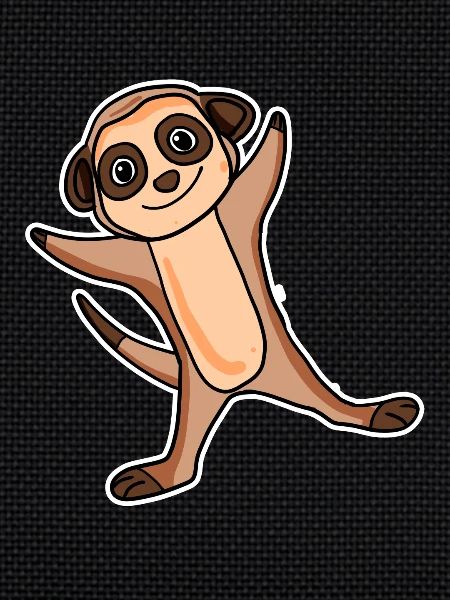 Sticker suricate