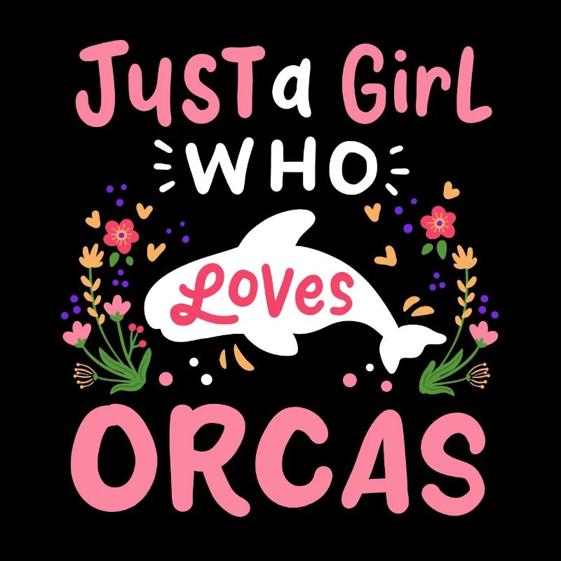 Orcas Wale Orca-Liebhaber