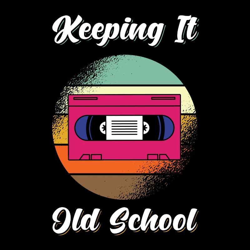 VHS Videokasette Retro 80s