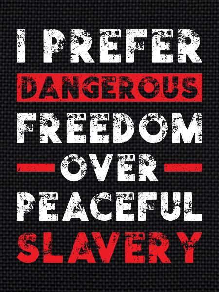 Freedom over Fear