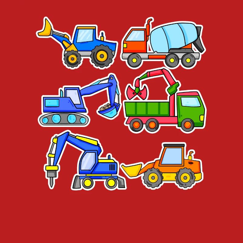 Construction site vehicles