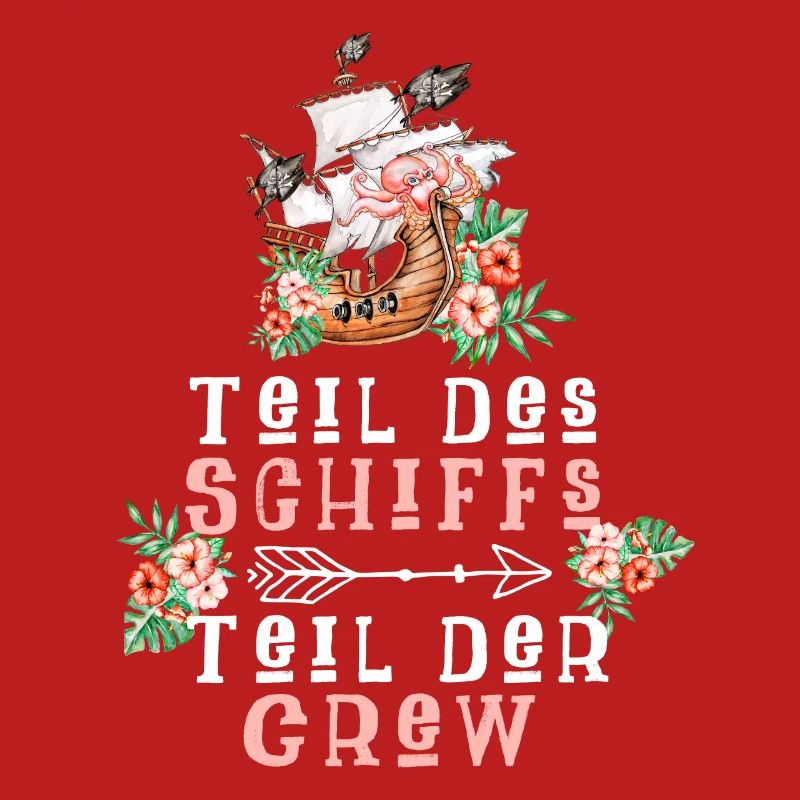 Teil des Schiffs Teil der Crew