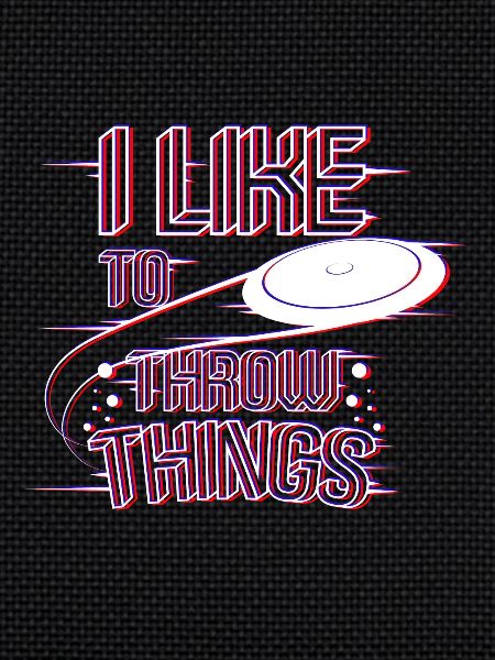 Frisbee throw things