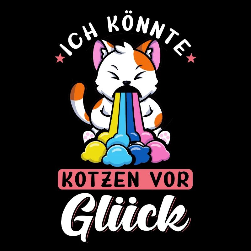 Ich könnte kotzen vor Glück