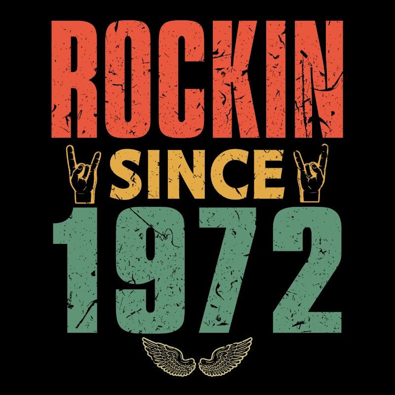 Geburtstag 1972 Spruch Rock
