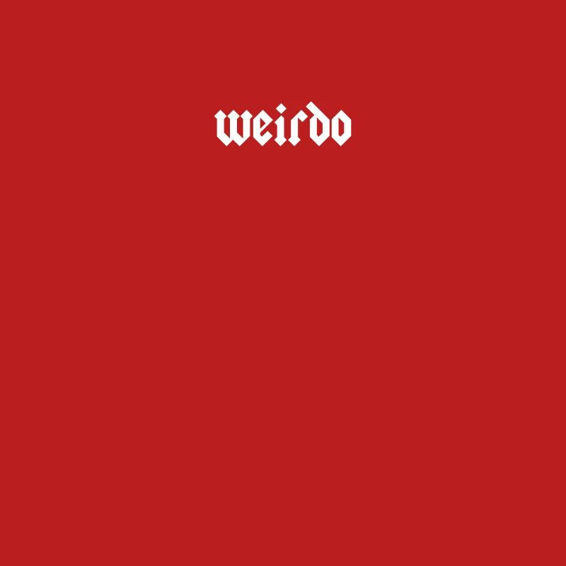 Weirdo Anders Spécial Emo Goth Punk Geek Weird
