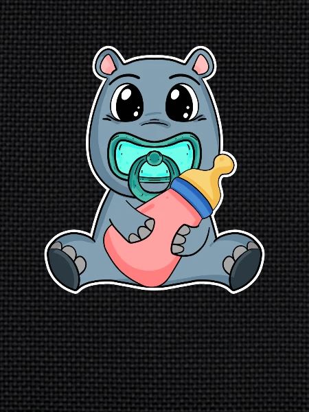 Bébé Hippopotame
