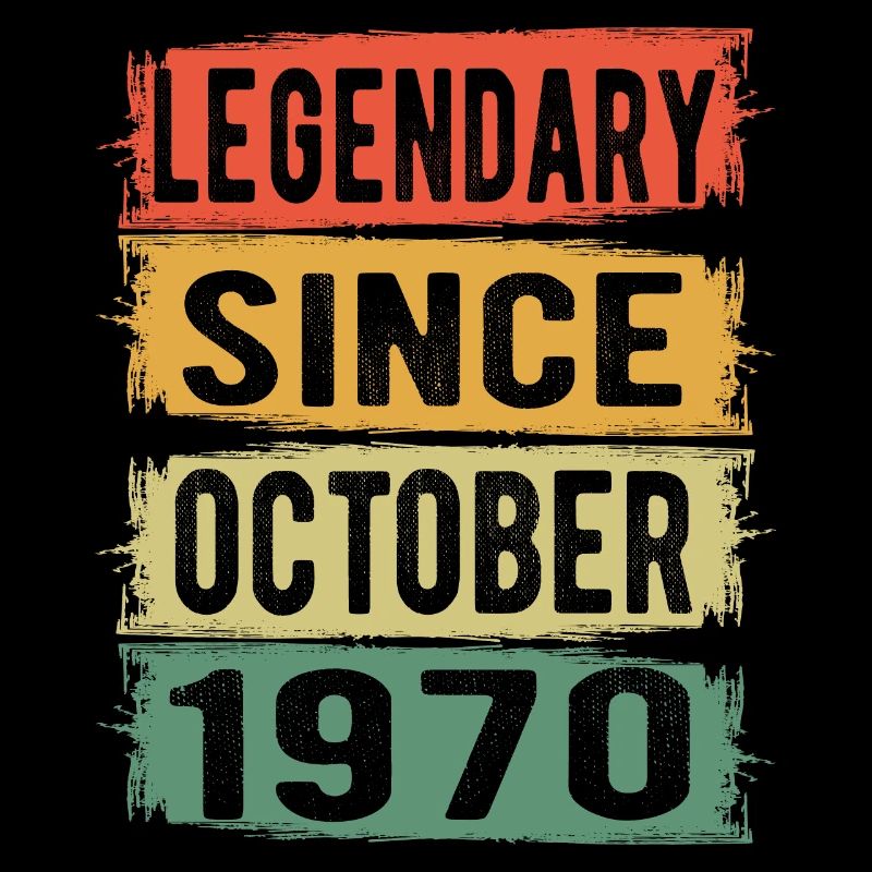 Birthday Retro October 1970