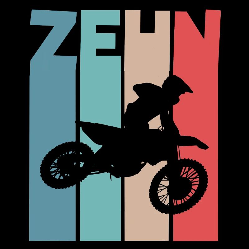 Motocross 10 Jahre Kindergeburtstag 10. Geburtstag