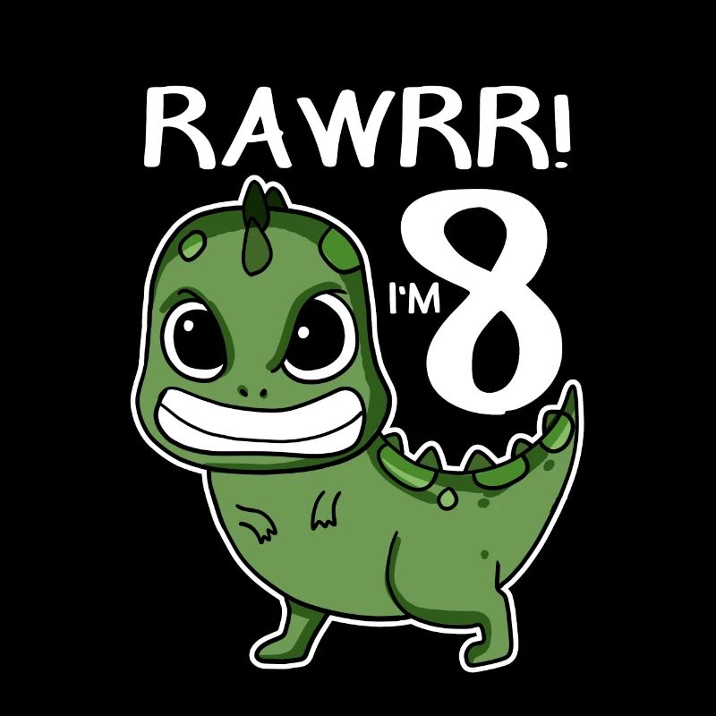 8. Geburtstag - 8 Jahre alt - Ich bin 8