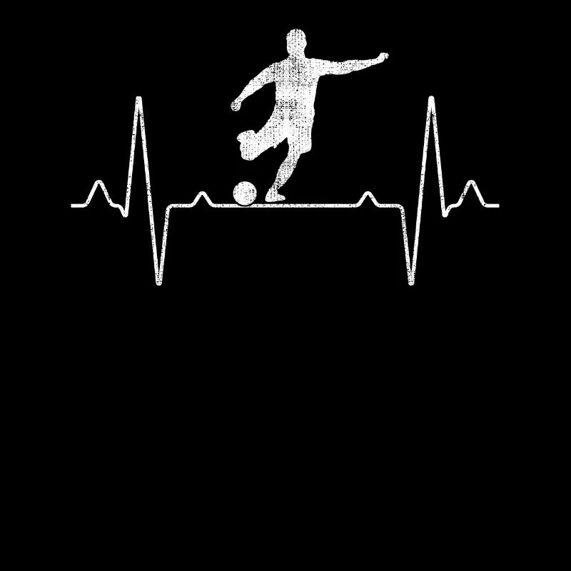 Fußball Fußballer Herzschlag