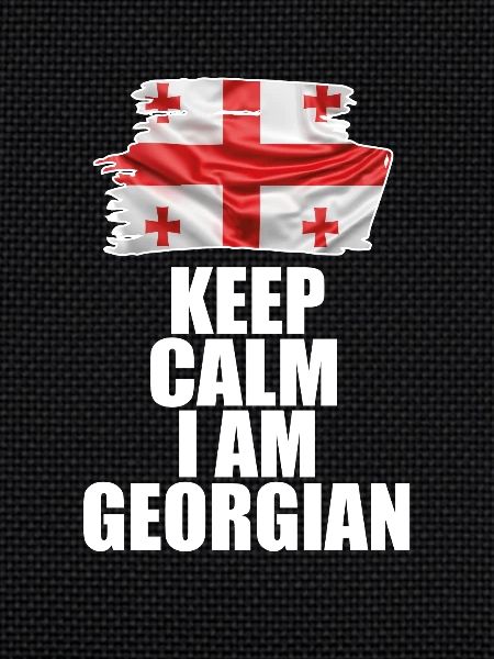 Keep Calm Im Georgian